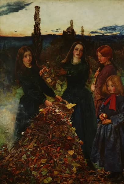 Autumn Leaves c1855 | Oil Painting Reproduction