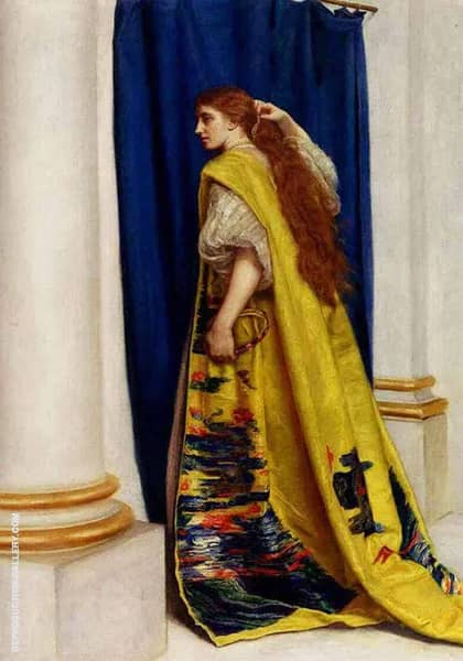 Esther 1865 by Sir John Everett Millais | Oil Painting Reproduction