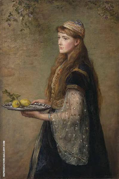 The Captive 1882 by Sir John Everett Millais | Oil Painting Reproduction