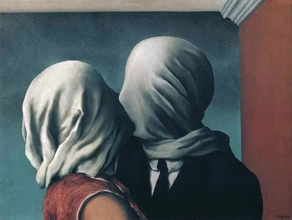 Lovers II 1928 by Rene Magritte | Oil Painting Reproduction