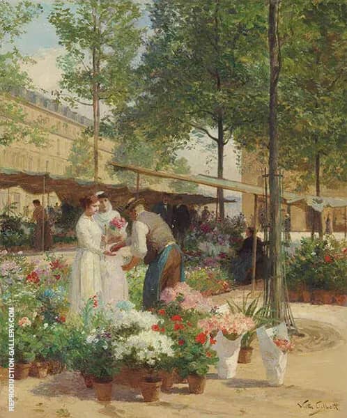 Paris Place de la Republique | Oil Painting Reproduction