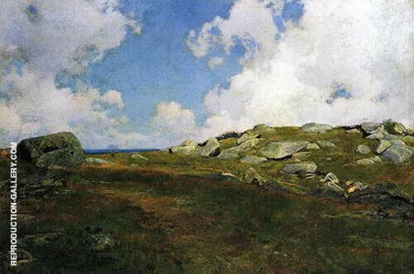 A Murky Day 1886 by Joseph de Camp | Oil Painting Reproduction