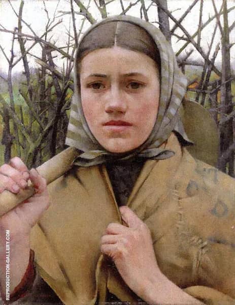 Home From The Fields | Oil Painting Reproduction