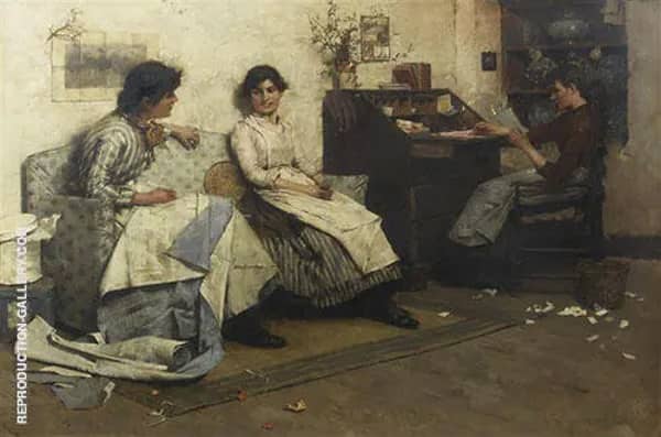 The Council of Three 1888 | Oil Painting Reproduction