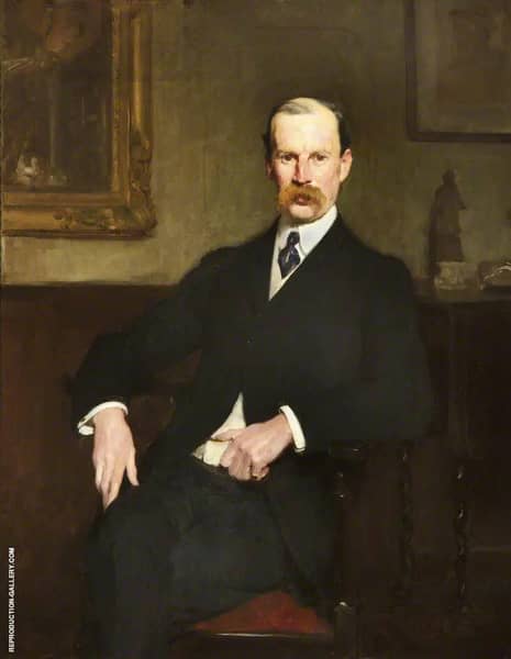 Sir Aston Webb 1904 by Solomon Joseph Solomon | Oil Painting Reproduction