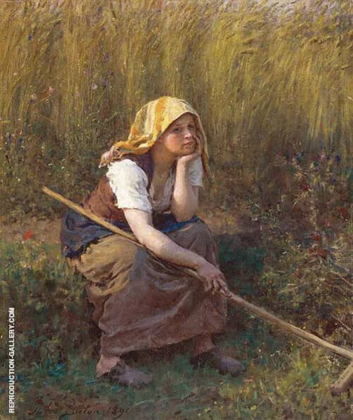 Summer by Jules Breton | Oil Painting Reproduction