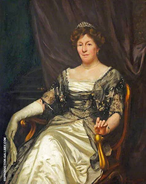 Lady Elizabeth McAlister | Oil Painting Reproduction