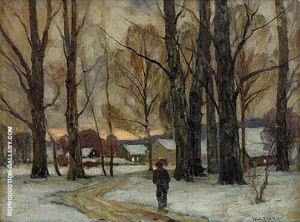 Quiet Evening by John F Carlson | Oil Painting Reproduction