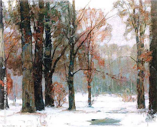 Snow Lyric by John F Carlson | Oil Painting Reproduction