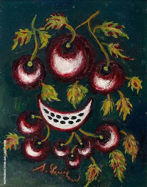 Nature Morte aux Cerises 1925 | Oil Painting Reproduction