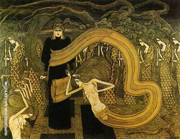 Fatality by Jan Toorop | Oil Painting Reproduction