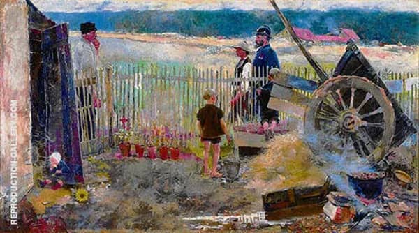 De Gaudwief 1884 The Scrapegrace by Jan Toorop | Oil Painting Reproduction