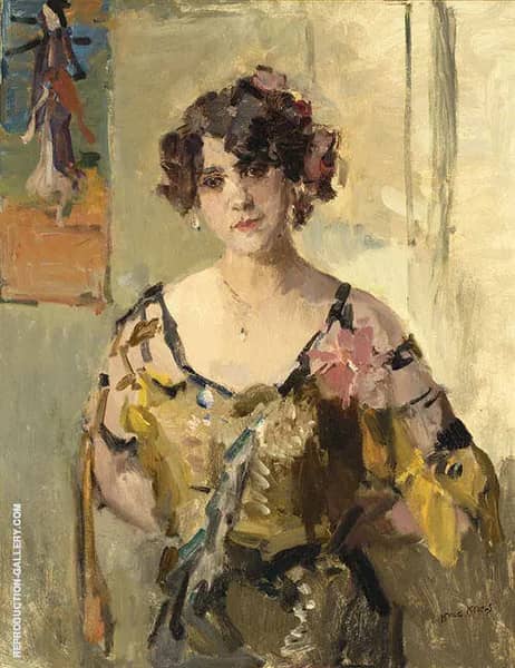 Carmencita by Isaac Israels | Oil Painting Reproduction