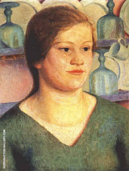 Portrait by Dora Carrington | Oil Painting Reproduction