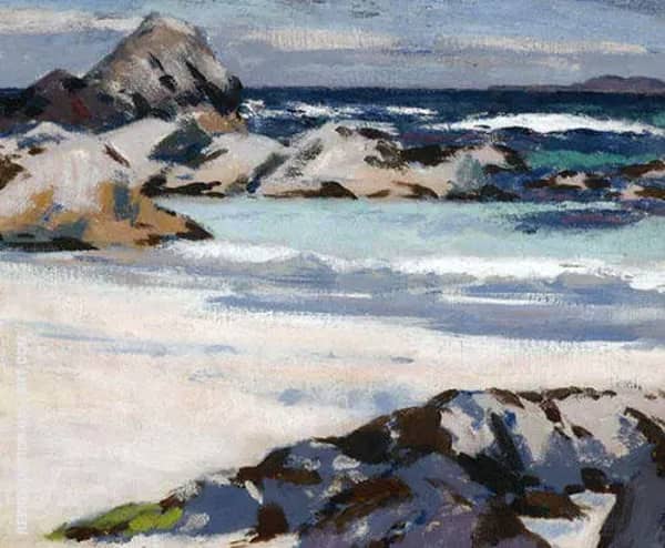 A View from Iona looking towards Lunga | Oil Painting Reproduction