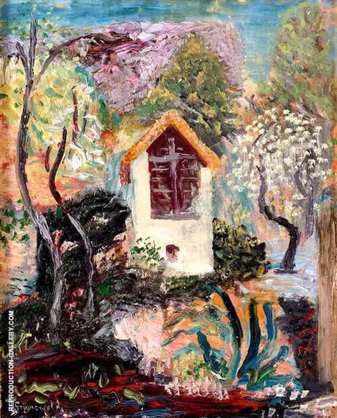 Garden Saltsjobaden by Isaac Grunewald | Oil Painting Reproduction