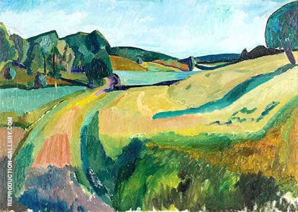 Landscape from Smilangsdalen | Oil Painting Reproduction