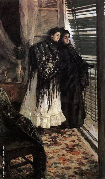 Spainish Women by Konstantin Korovin | Oil Painting Reproduction