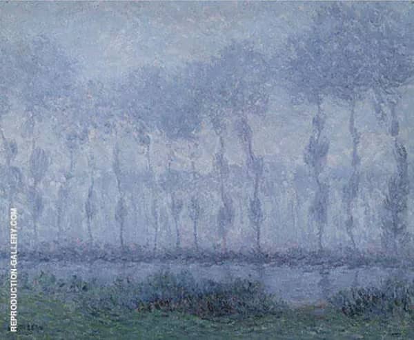 Mist on The Eure Saint Cyr c1900 | Oil Painting Reproduction