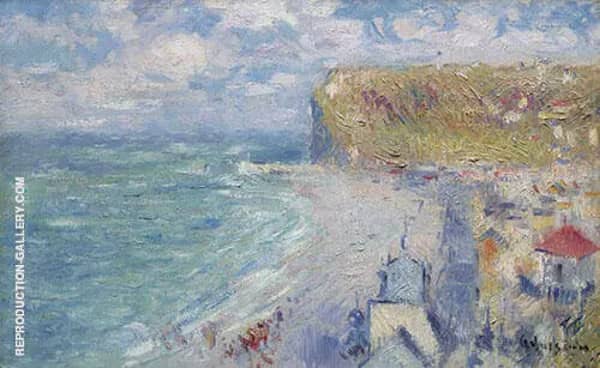 The Beach at FeCamp by Gustave Loiseau | Oil Painting Reproduction