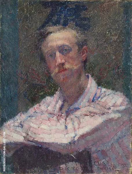 Dr Will Maloney 1887 by John Peter Russell | Oil Painting Reproduction