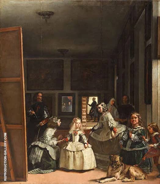 Las Meninas 1656 by Diego Velazquez | Oil Painting Reproduction