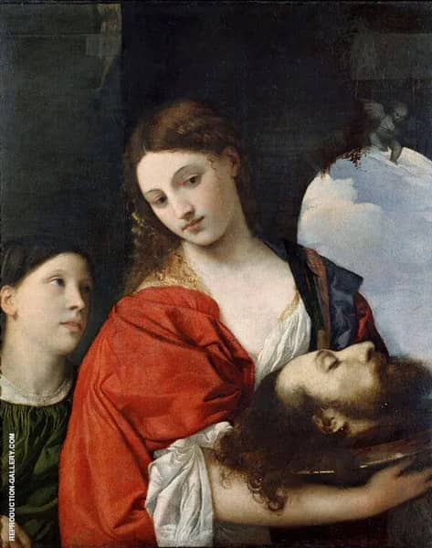 Salome with The Head of John The Baptist 1515 | Oil Painting Reproduction