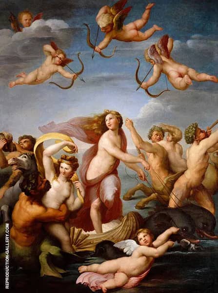 The Triumph of Galatea by Raphael | Oil Painting Reproduction