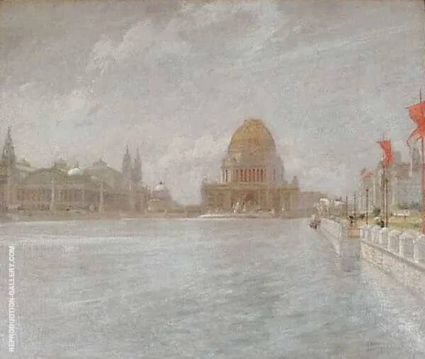 Court of Honor, World's Columbian Exposition 1893 | Oil Painting Reproduction