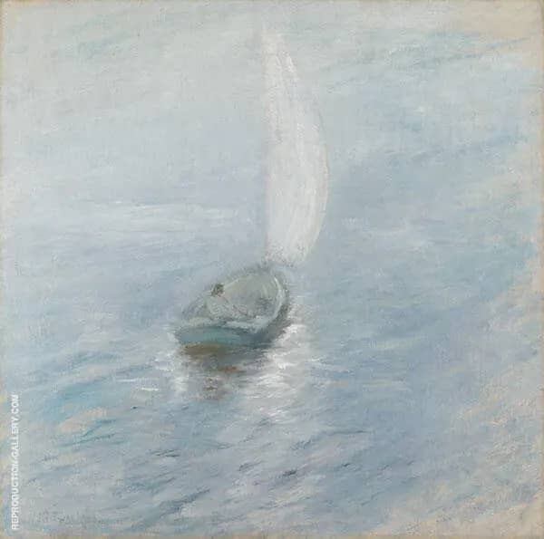 Sailing in the Mist c1890 | Oil Painting Reproduction