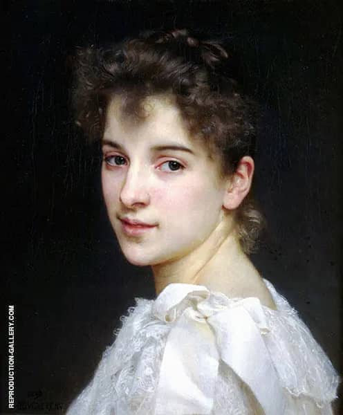 Gabrielle Cot by William-Adolphe Bouguereau | Oil Painting Reproduction