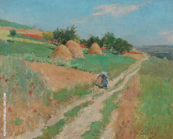 Summer Morning Giverny 1888 | Oil Painting Reproduction