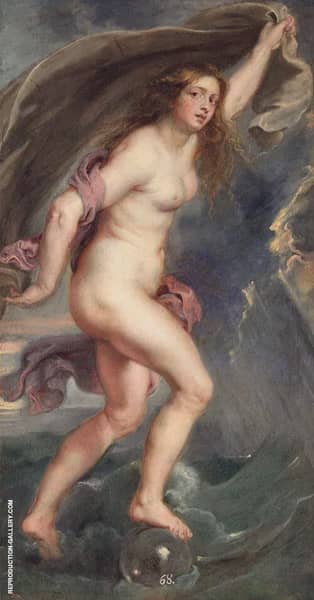 Fortune c1636 by Peter Paul Rubens | Oil Painting Reproduction