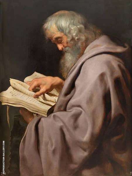 Saint Simon by Peter Paul Rubens | Oil Painting Reproduction