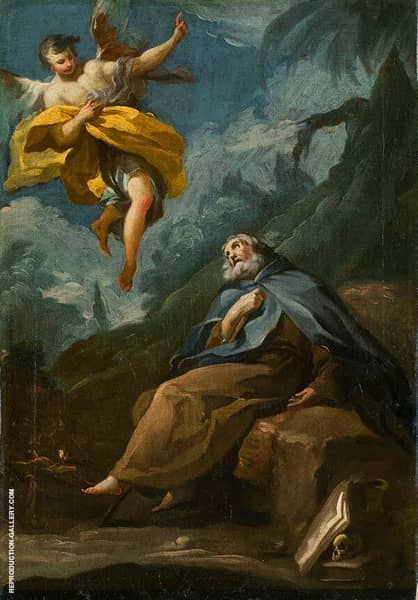 The Ecstasy of St. Anthony 1780 | Oil Painting Reproduction