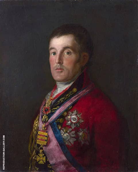 Portrait of the Duke of Wellington c1812 | Oil Painting Reproduction