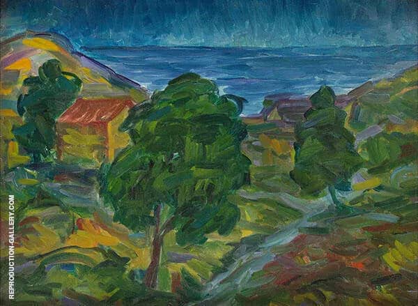 Landscape by Karl Isakson | Oil Painting Reproduction
