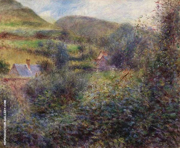 Environs of Berneval by Pierre Auguste Renoir | Oil Painting Reproduction
