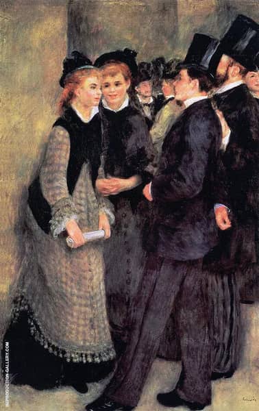 Leaving The Conservatoire 1877 | Oil Painting Reproduction