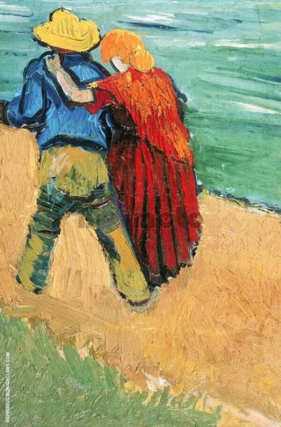 Two Lovers 1888 by Vincent van Gogh | Oil Painting Reproduction