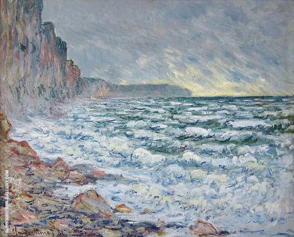 Fecamp by the Sea 1881 by Claude Monet | Oil Painting Reproduction