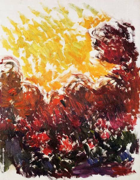 The Garden Giverny 1922 by Claude Monet | Oil Painting Reproduction