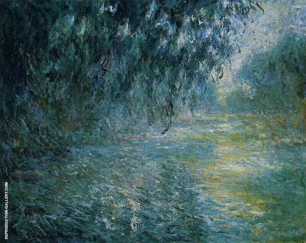 Morning on the Seine in the Rain 1897 | Oil Painting Reproduction