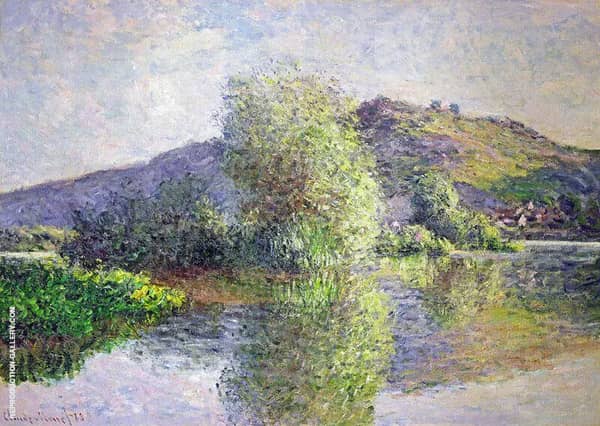 Islets at Port Villez 1883 by Claude Monet | Oil Painting Reproduction