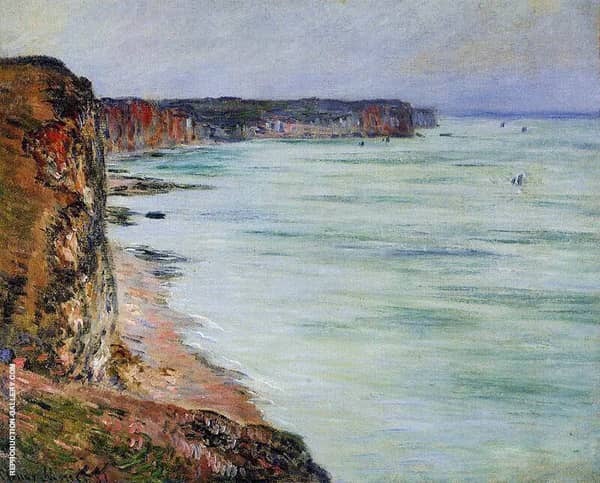 Calm Weather Fecamp 1881 by Claude Monet | Oil Painting Reproduction