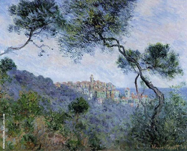 Bordighera Italy 1884 by Claude Monet | Oil Painting Reproduction