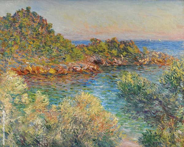 Pres Monte Carlo 1883 by Claude Monet | Oil Painting Reproduction