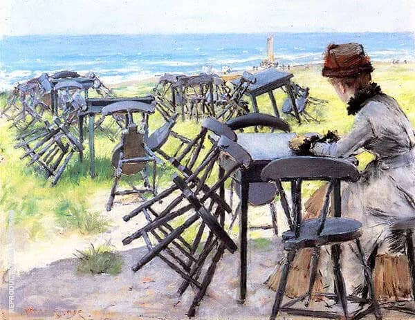 End of The Season by William Merritt Chase | Oil Painting Reproduction