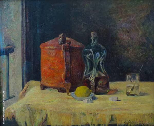 At the Window 1882 by Paul Gauguin | Oil Painting Reproduction