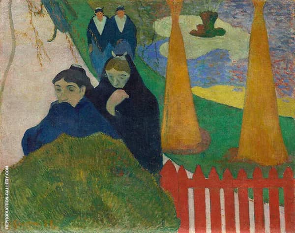 Arlesiennes Mistral 1899 by Paul Gauguin | Oil Painting Reproduction